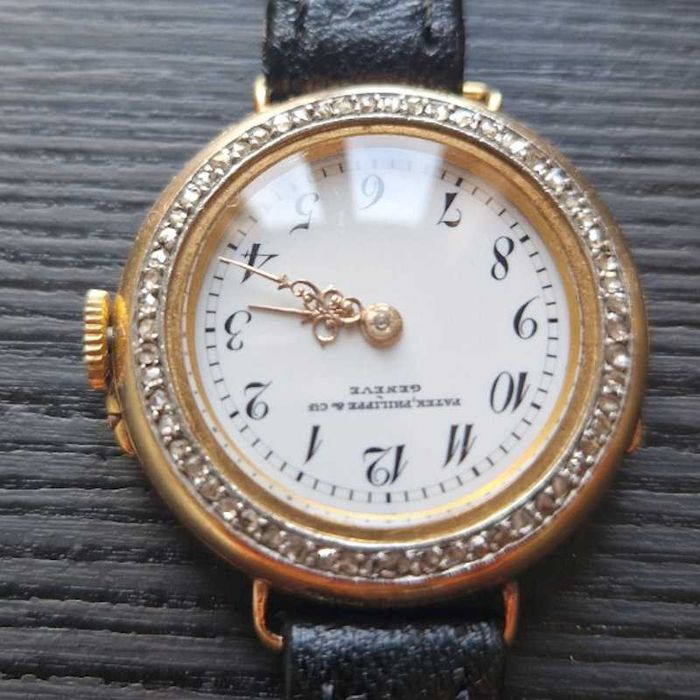 Patek Philippe Mid Size 1910s 18K & Diamonds