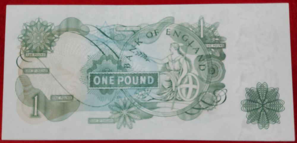 INGLATERRA 1 Pound 1970/ UNC