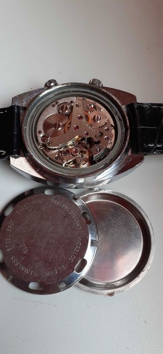 Zegarek OEBRA Alarm 17 jewels SWISS ładny stan.