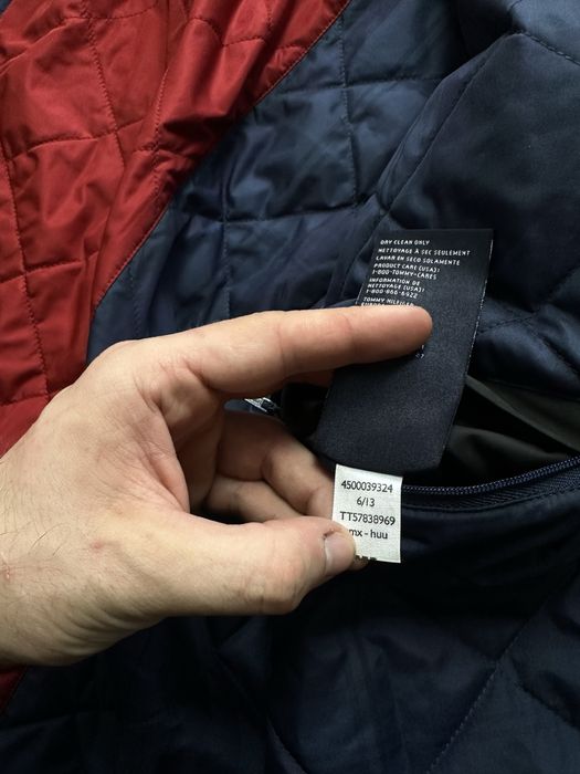 Чоловіче пухове пальто Tommy Hifliger Nylon Quilt Jacket Coat