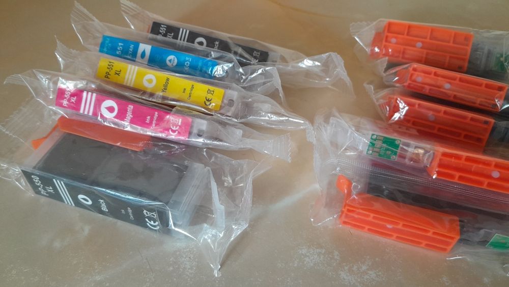 Продам картриджи Canon Pixma 550-551XL 
Подходят для