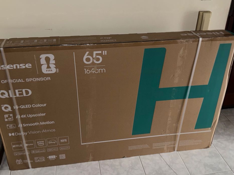 Hisense QLED 65” 4K UHD Smart TV 3HDMI 2USB