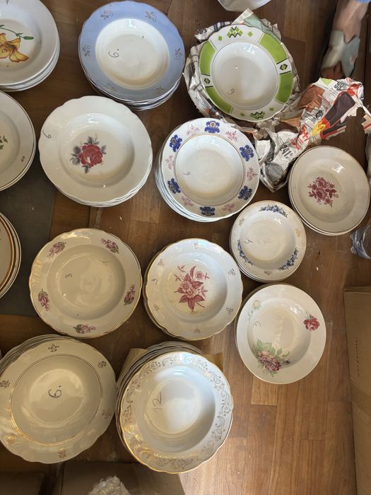 Тарілки блюда супові підставні десертПОСУД СРСР сервиз сервіз поштучно