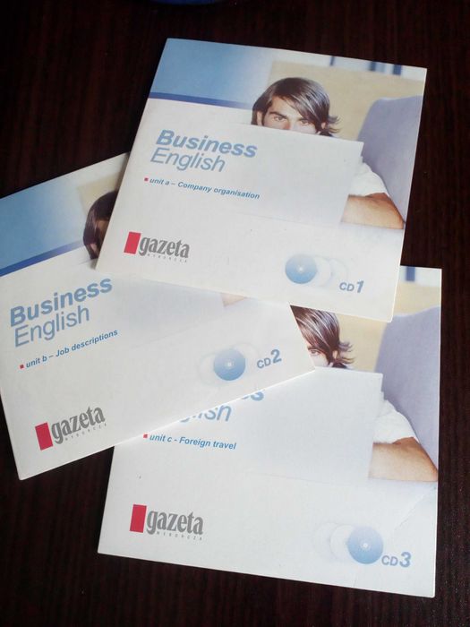 Język angielski - kurs Business English - 3 płyty CD