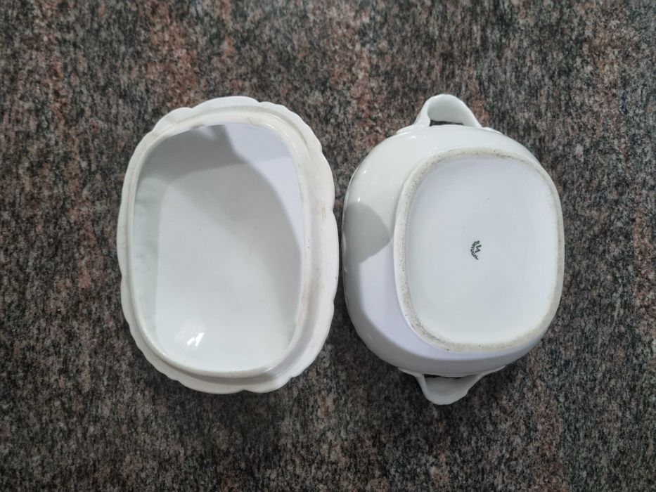 Terrina branca da marca Vista Alegre