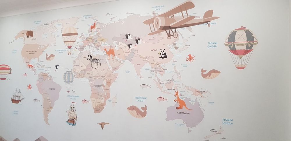 Фото шпалери на вінілі