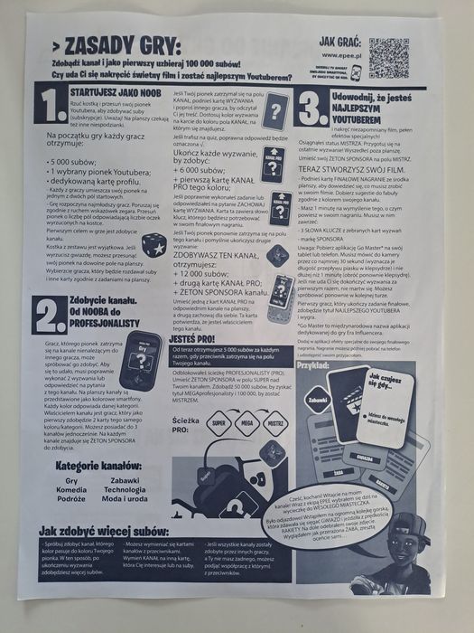 Gra planszowa Era influensera