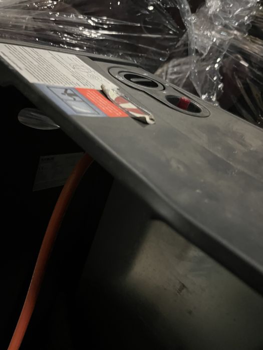 Piec gazowy na kółkach