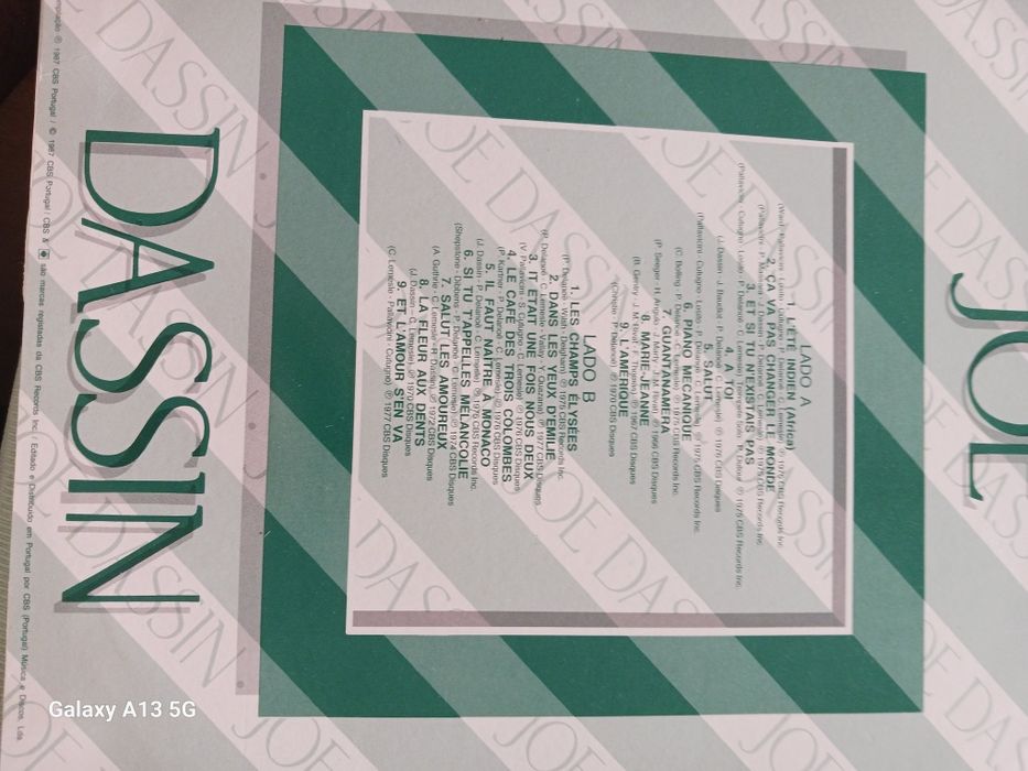 Discos de vinil antigos