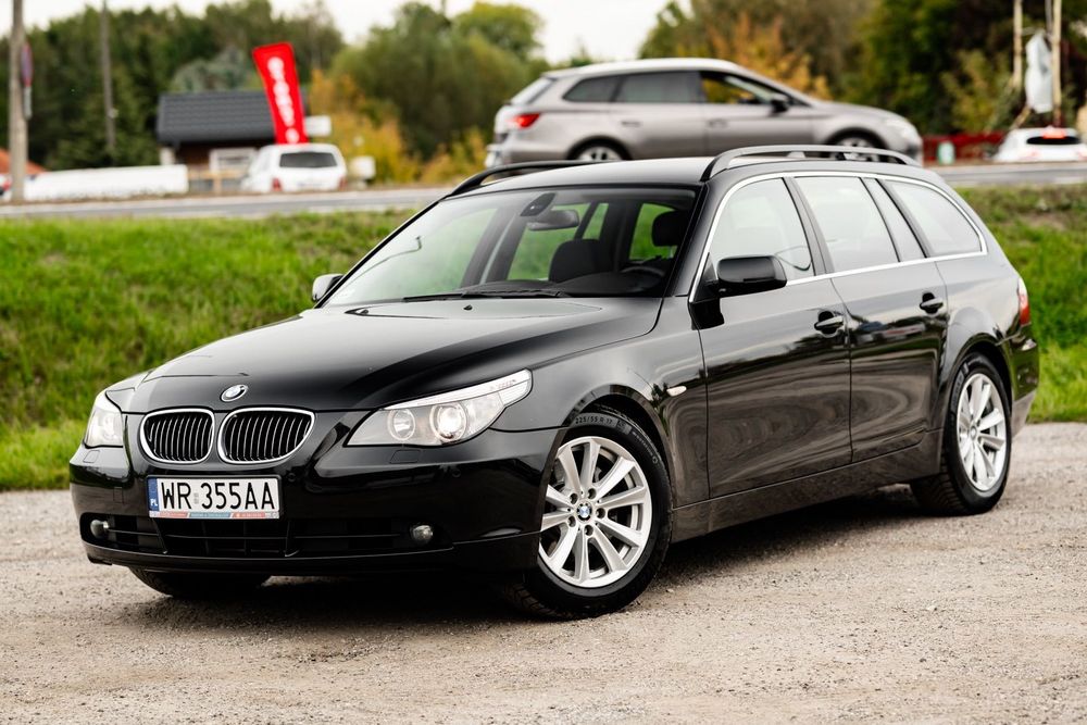 BMW Seria 5 3.0i LPG 258KM Xenon Ringi Skóra Navi Parktronic Grzane fotele