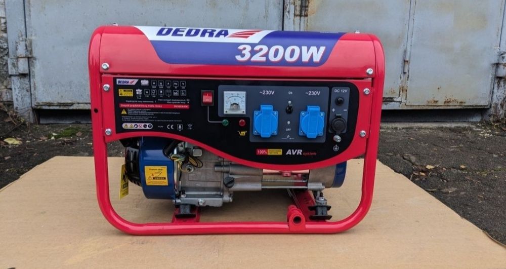 Генератор DEDRA 3200W