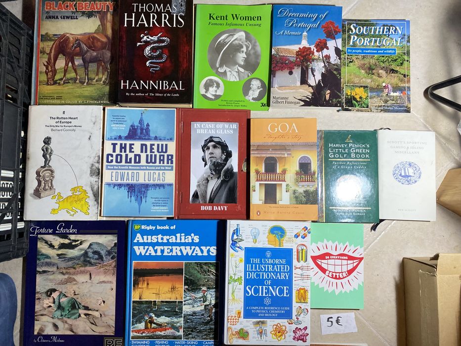 Vários Livros em Inglês - Capa mole e dura