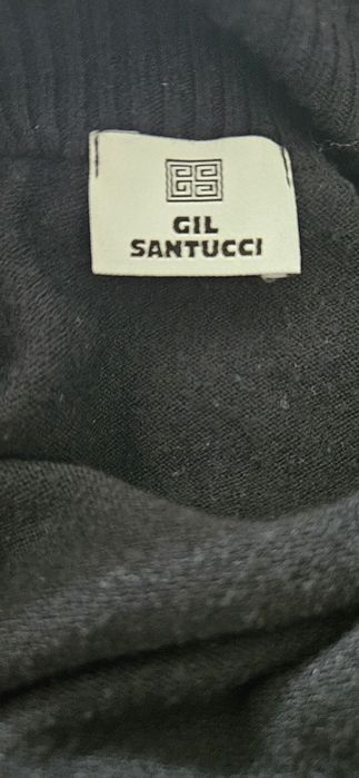 Sweter tunika czarny Gil Santucci
