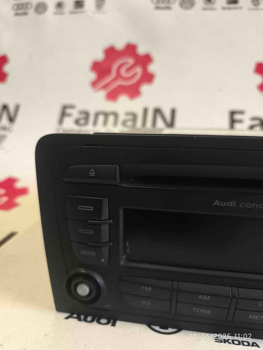 Rádio / Auto Rádio AUDI A3 Sportback 1.6 (75 kW / 102 cv) [09.2004 - 03.2013] 8P0035186P (OEM) | 8157647026380 (OEM)