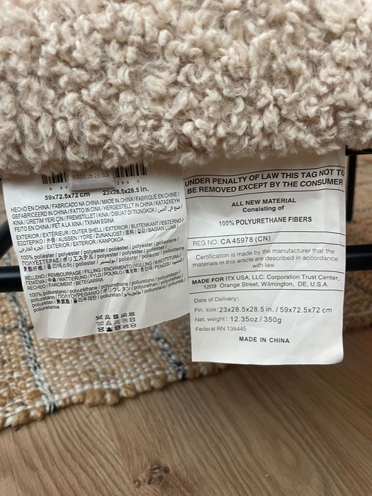 Cadeirão Zara Home