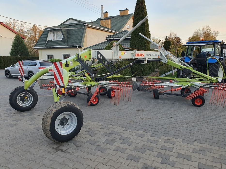 Zgrabiarka dwu-karuzelowa 2013 rok Claas Liner 1650 Twin