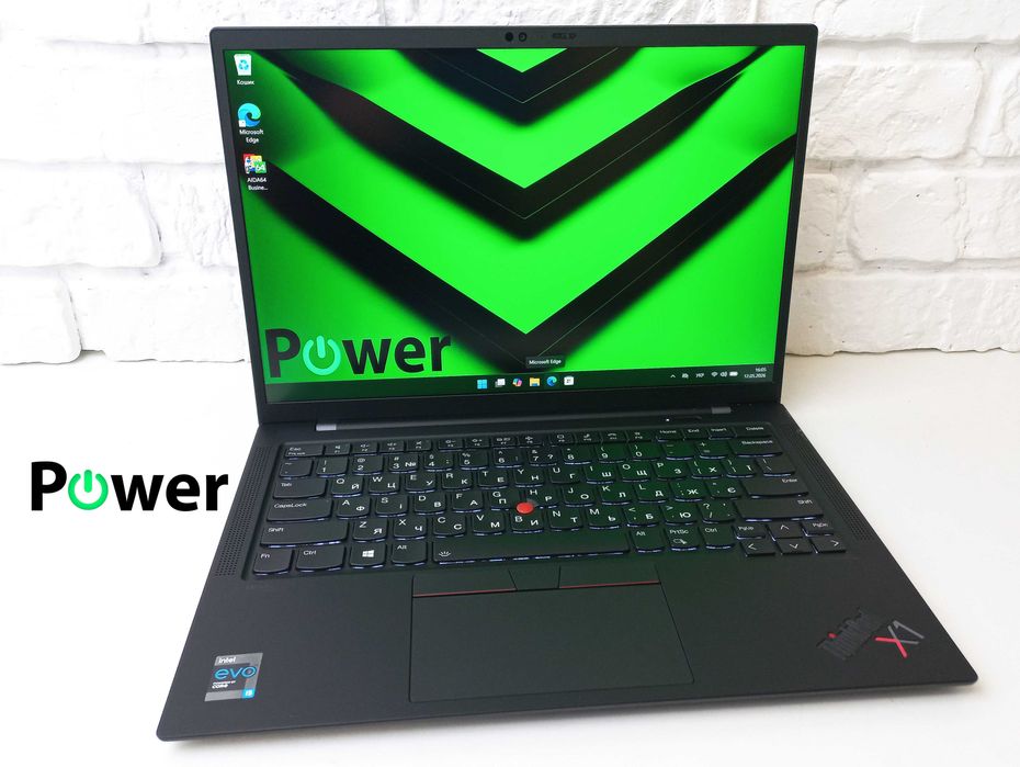 Lenovo ThinkPad X1 Carbon Gen 9 i5-1135G7 8Gb 500SSD  Full HD IPS Батарея 100%