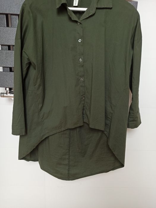 Zielona koszula oversize