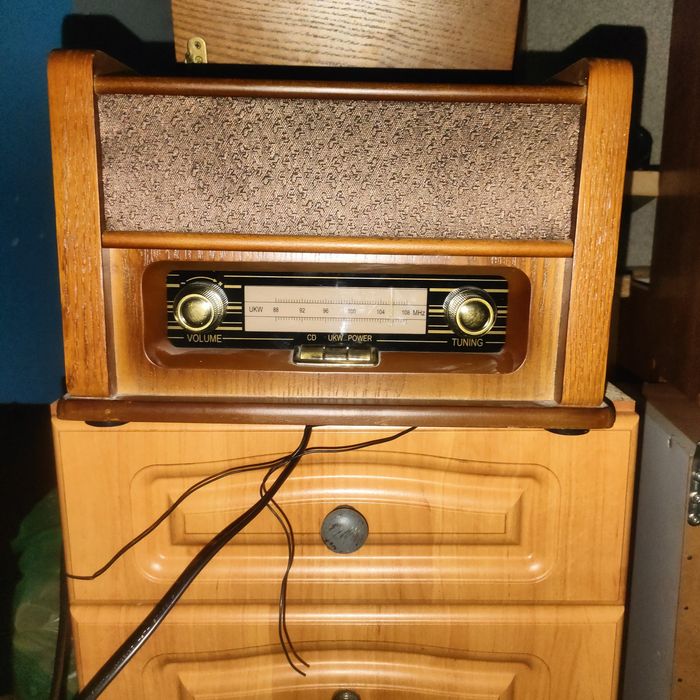 Radio retro CD/MP3/record Camry CR 1115   ODBIÓR  TYLKO  OSOBISTY