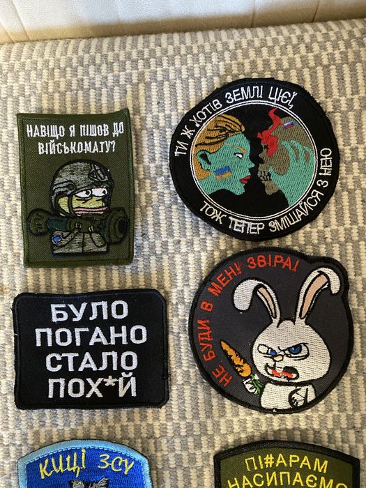 Шевроны нашивки патчи