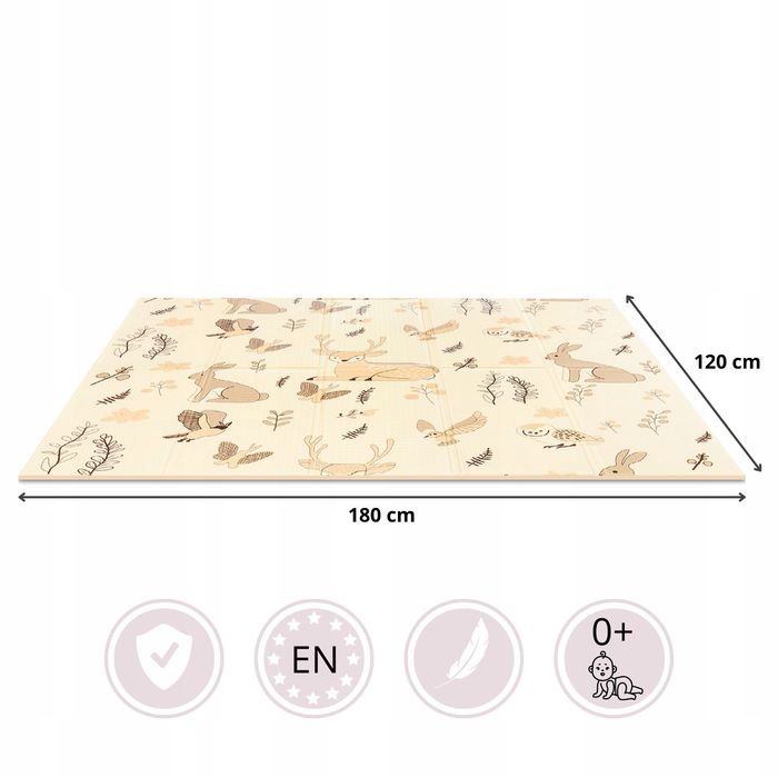 Mata dla dzieci piankowa do zawaby edukacyjna nowa