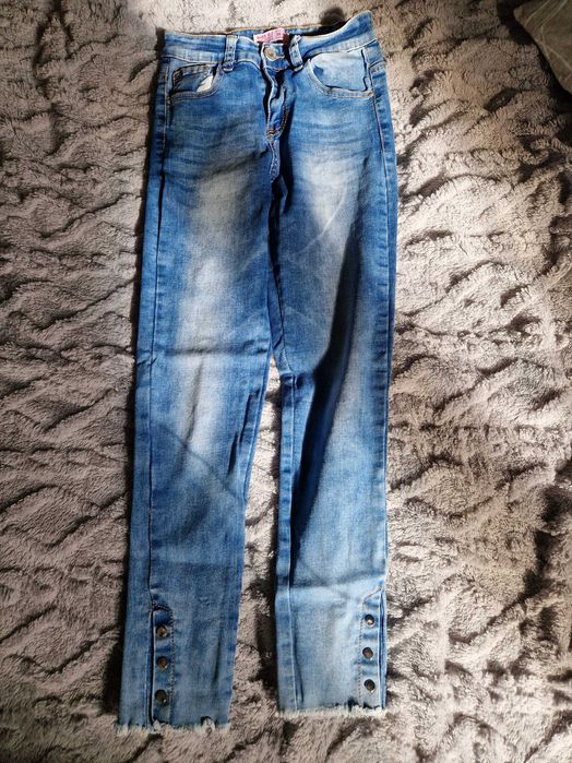 Jeansy skinny damskie