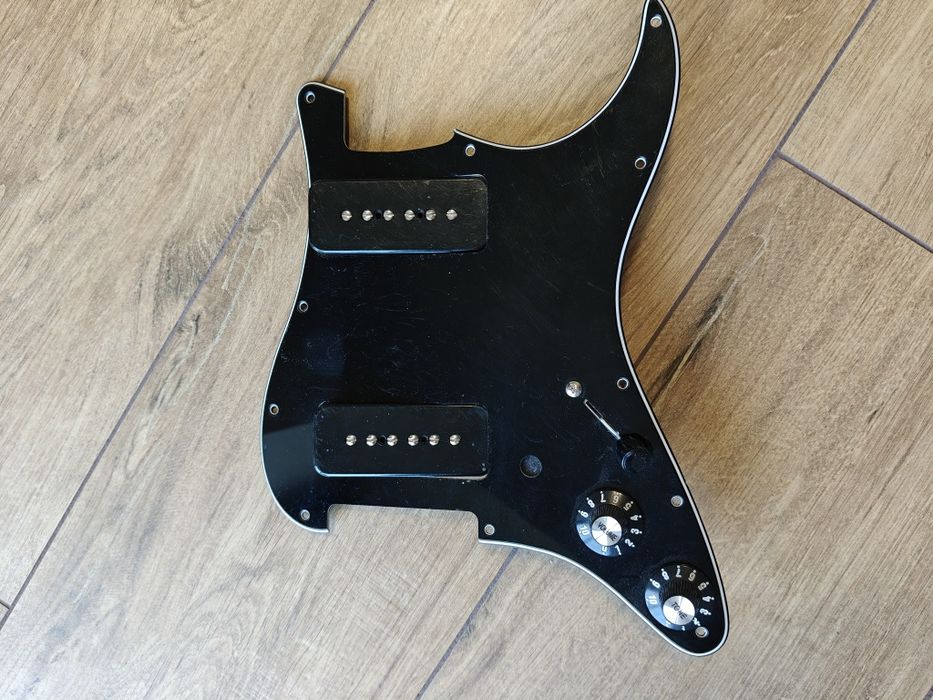 Przetworniki P90 Stratocaster fender loaded pickguard Epiphone by Gibson single coil
