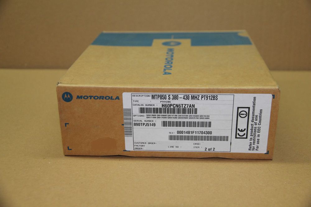 Radiotelefon MTP850 S  TETRA 380-430 MHz