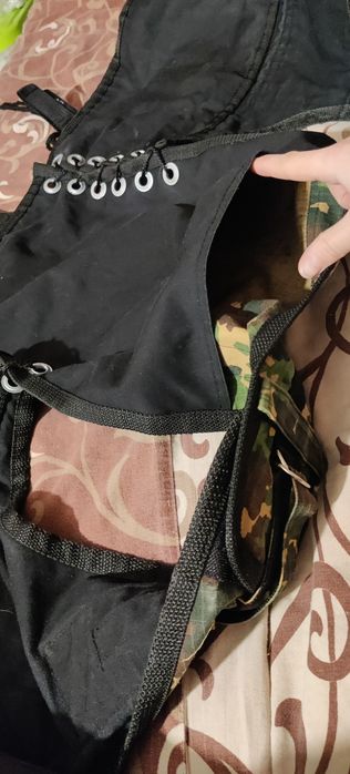 Разгрузка плитконоска жилет тактический с кобурой универсальный размер