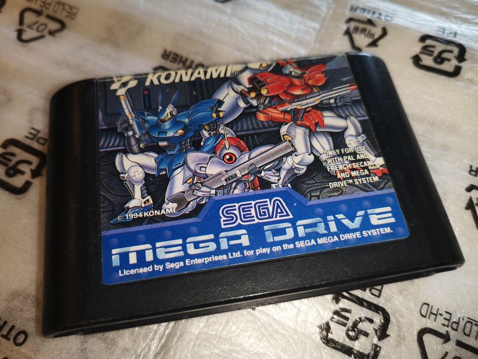 Probotector (CONTRA Konami) SEGA MEGA DRIVE gra (Biały Kruk najtaniej)