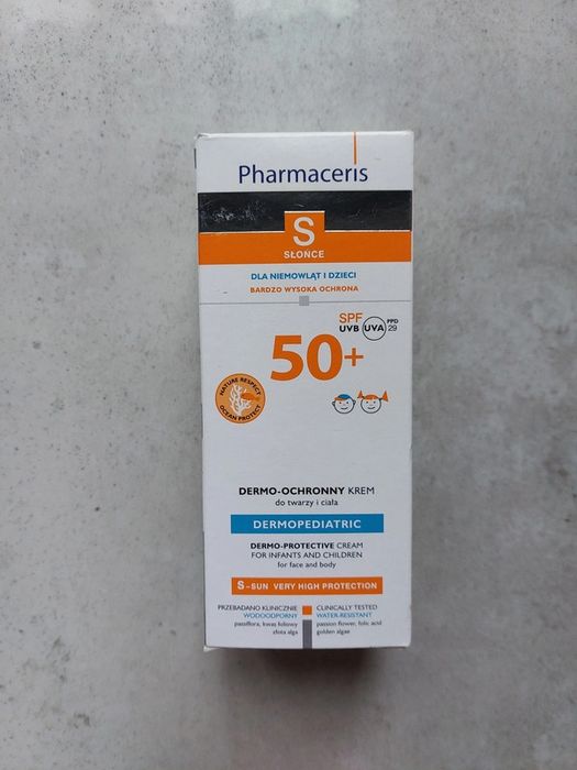 Pharmaceris S Dermo ochronny krem do twarzy i ciała Filtr SPF 50 125ml