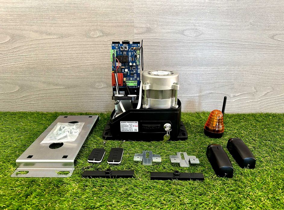 Автоматика для откатных/отъездных ворот, Мотор, Привод, Гарантия