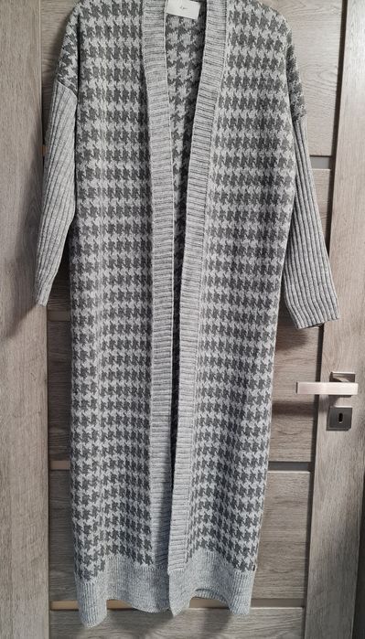 Kardigan długi  Il più - popiel/szary