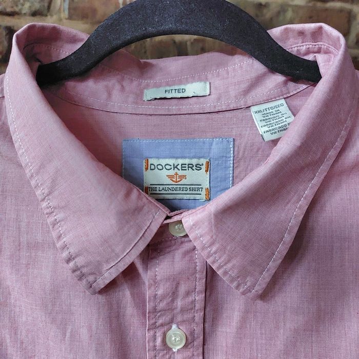 Bawełniana koszula Fitted Dockers