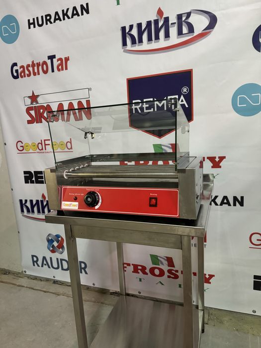 Гриль Роликовий Для Сосисок-Ковбасок На 5 Роликів!