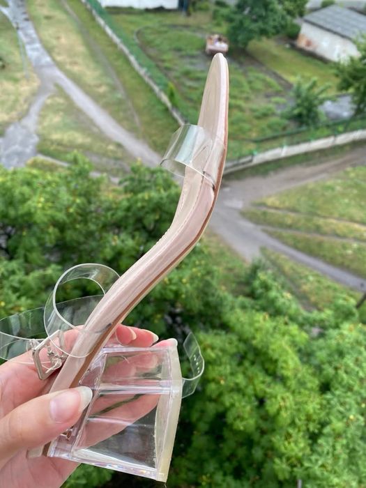Туфли женские прозрачные