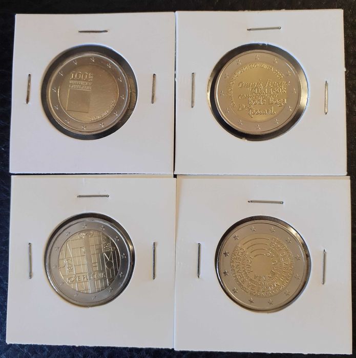 Moedas comemorativas UNC - 2 euro - ESLOVÉNIA