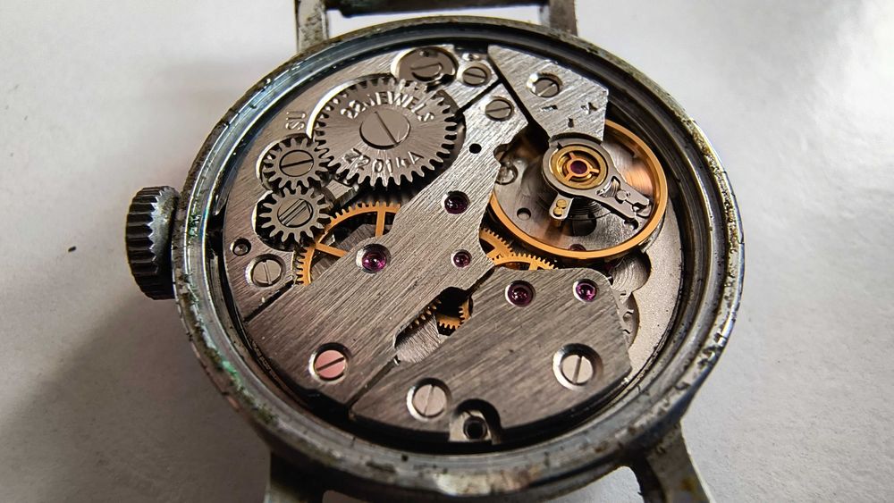 2 Zegarek Mechaniczny Stary Retro Vintage PRL Zabytkowy