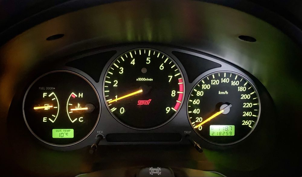 Quadrante Subaru STI V7