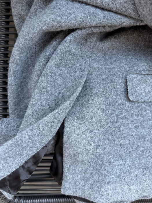 ZARA,Mango,The coat Сірий піджак бренду Manuel Ritz