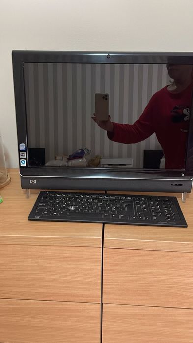 Computador  e impressora usado boas condições