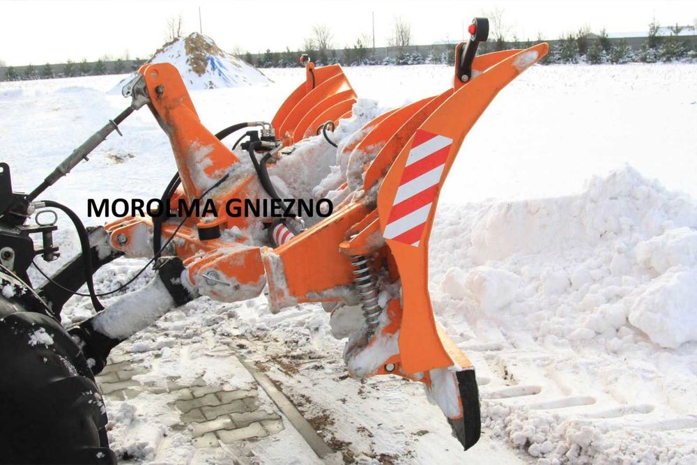 Pług śnieżny 3,0 m strzałka hydrauliczny komunalny ROLMAKO typ ciężki