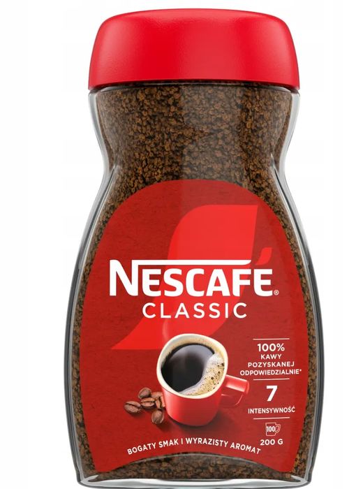 Kawa rozpuszczalna Nescafe Classic, 200 g. Nescafe