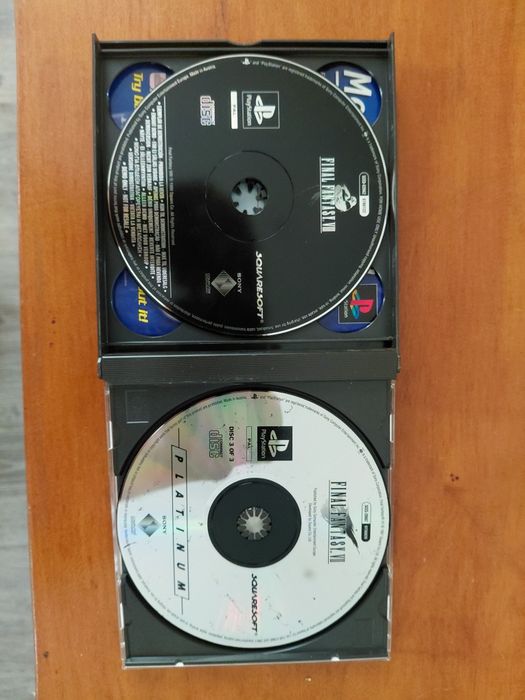 Final Fantasy VII pal  platinum