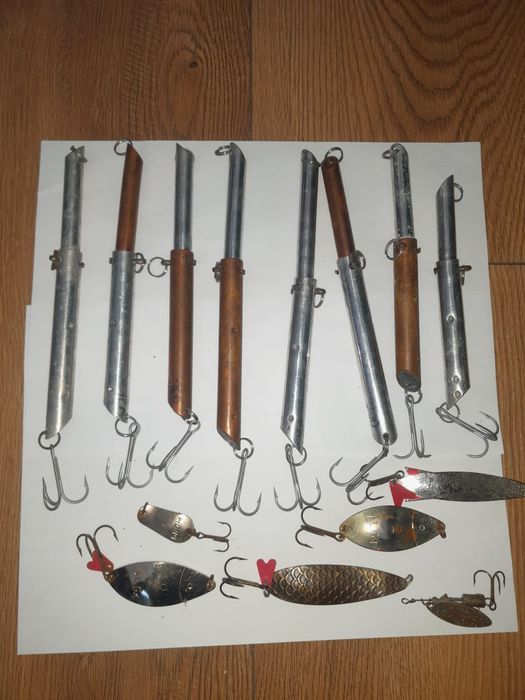 Zestaw Pikerow I blaszek na ryby