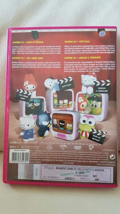 Dvd infantil Hello kitty 9