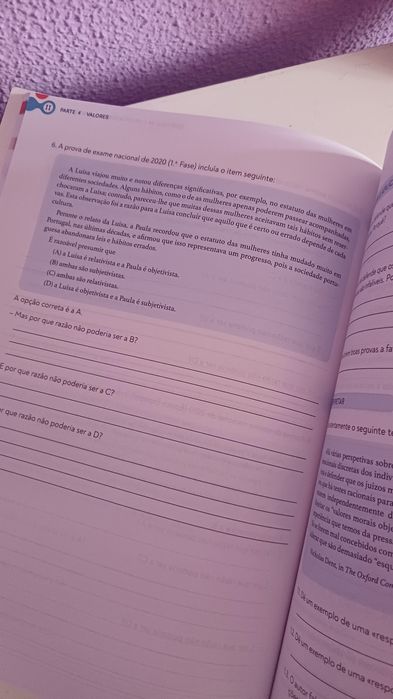 Livro 'O espanto' 10° ano