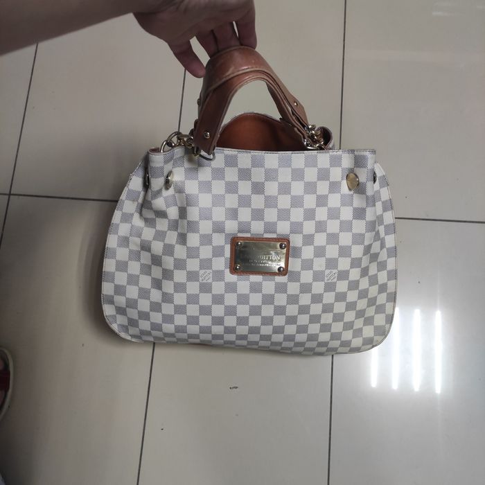 Жіноча сумка в стилі Louis Vuitton Damier Azur