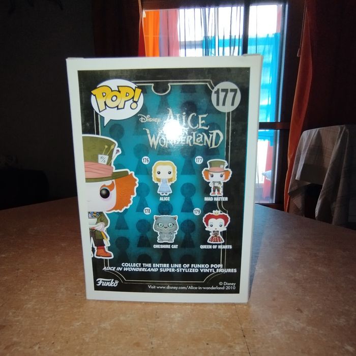 Funko Edward Scissorhands Jack sparrow mad hatter