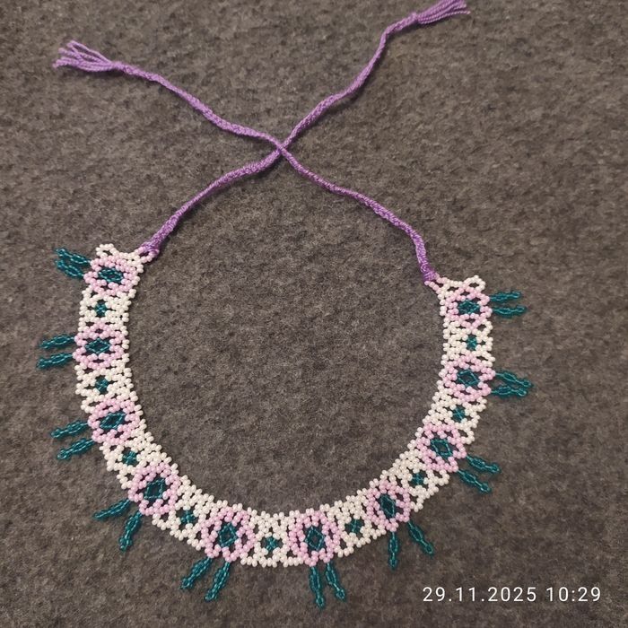 Силянка (кольє) квіткова з зав`язками в наявності